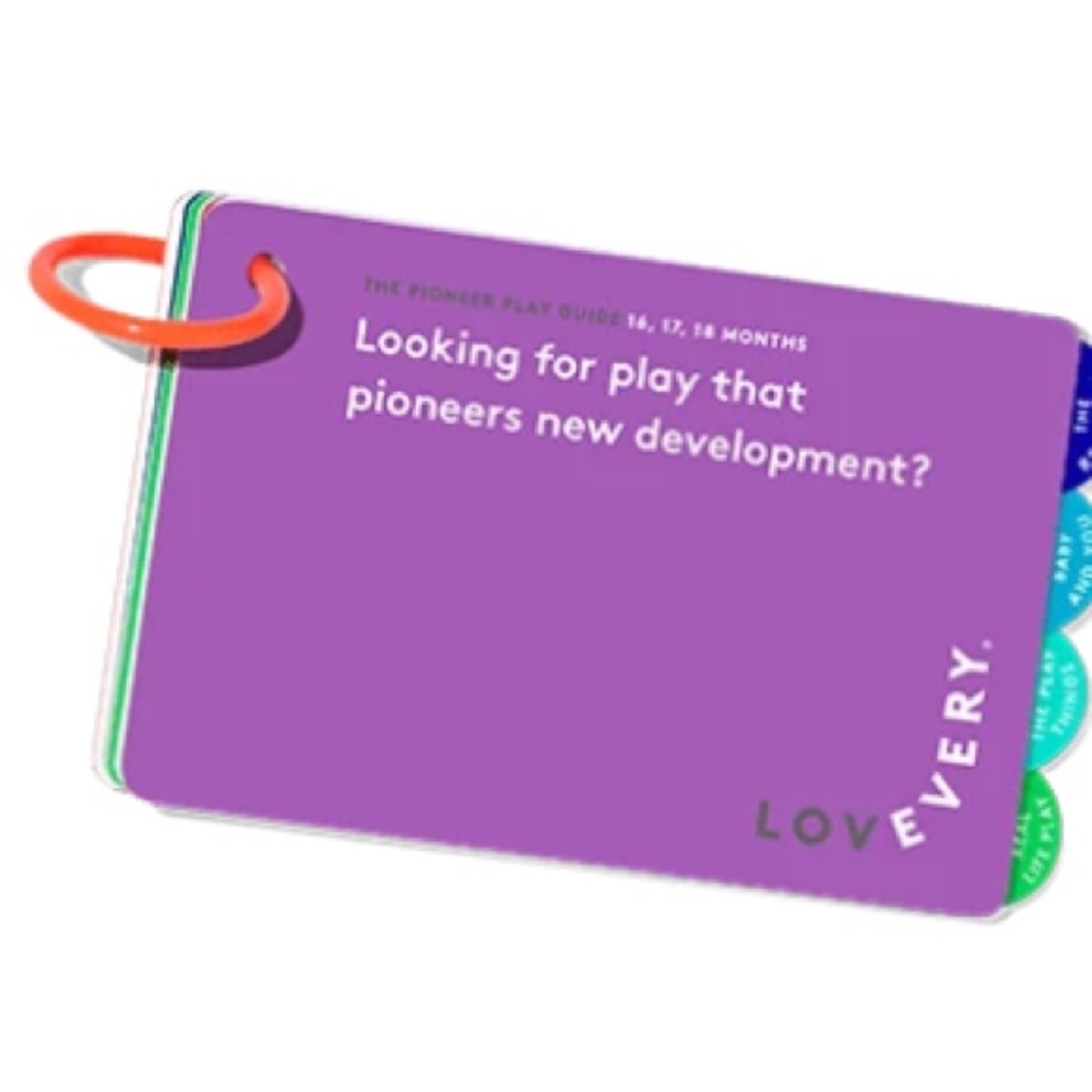 LOVEVERY The Pioneer Play Guide | Months 16, 17, 18